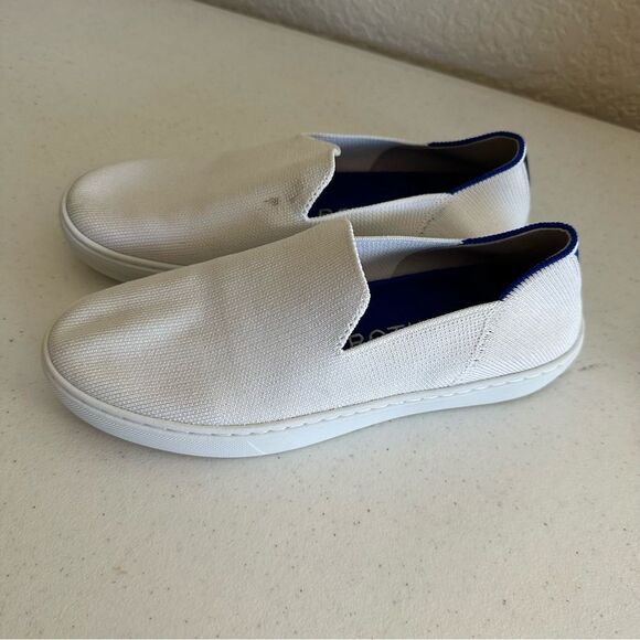 ROTHYS‎ The Original Slip On Sneaker in  Bright White Size 6.5 - Picture 8 of 14